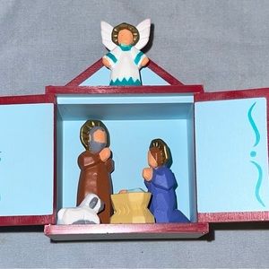 Hallmark 1989 Miniature Crèche